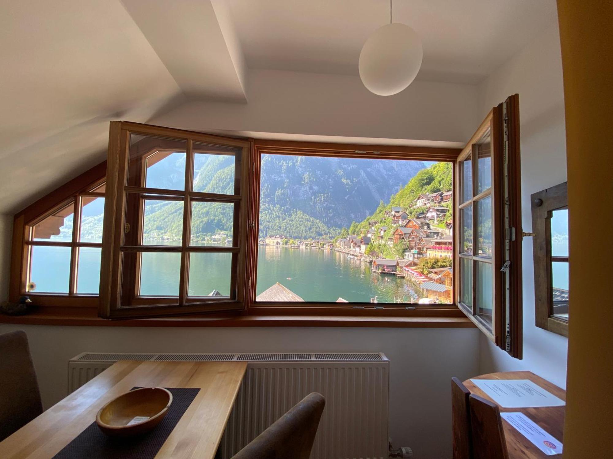 Pension Hallberg Hallstatt Esterno foto