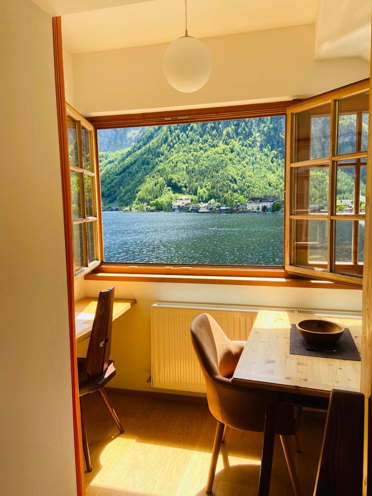Pension Hallberg Hallstatt Esterno foto