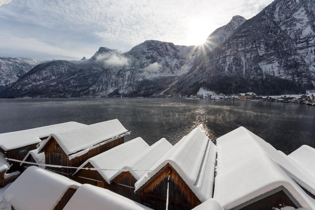 Pension Hallberg Hallstatt Esterno foto